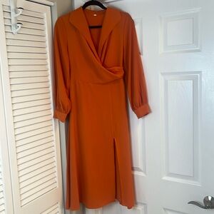 Beautiful orange dress, size xs